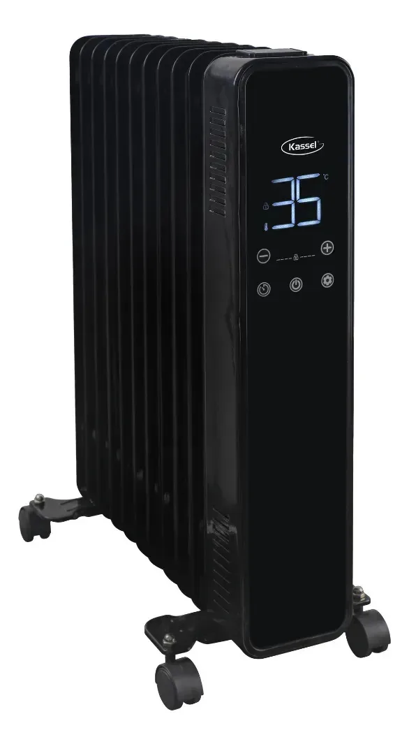 Aquecedor elétrico Kassel KS-Rad11eb para uma casa eficiente, preto
