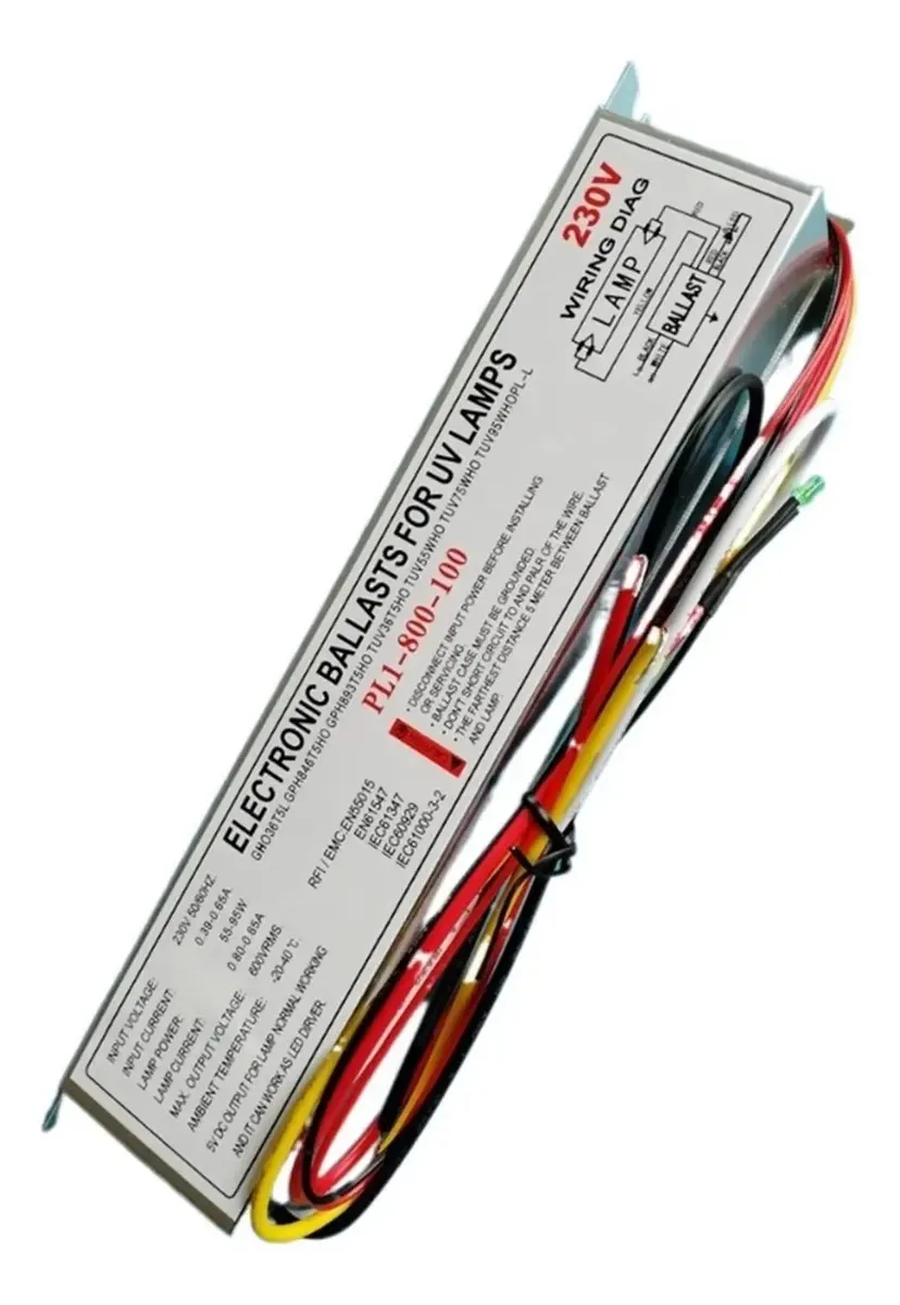Lastro eletrônico Heybb 100w Reator de 4 pinos