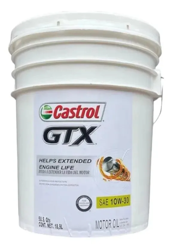 Óleo de motor Castrol Gtx 10w30 para motor a gasolina