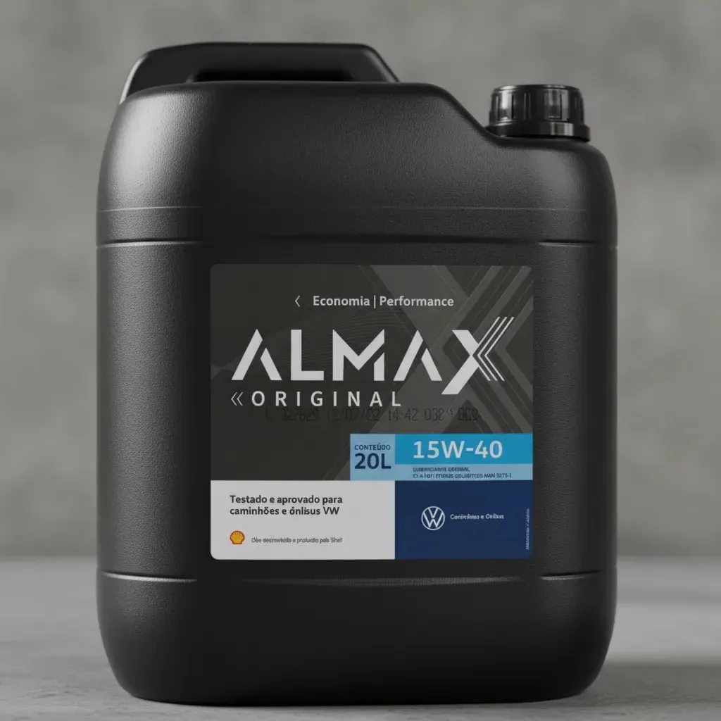 Óleo Shell 15w40 Almax 20l Caminhões Volkswagen