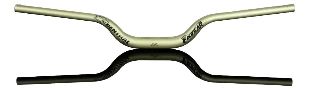 Guidão de bicicleta guidão para e-bike / enduro / dh Renthal Fatbar V3 305g cor dourado rise 70 - 80cm x - diâmetro de 35mm