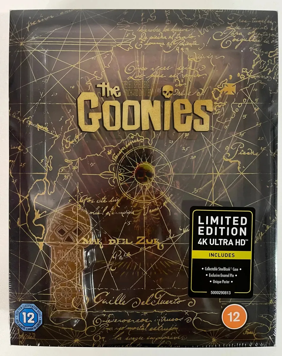 4k + Bluray Steelbook Os Goonies - Titans Of Cult - Leg