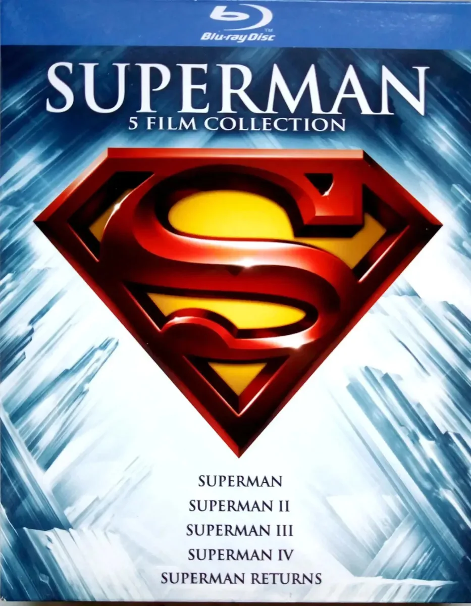 Blu-ray Superman - Coleção Com 5 Filmes - Dub. Leg.