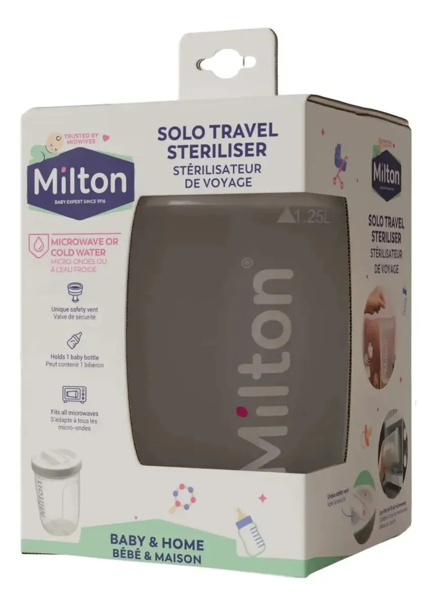 Esterilizador de viagem Milton Solo