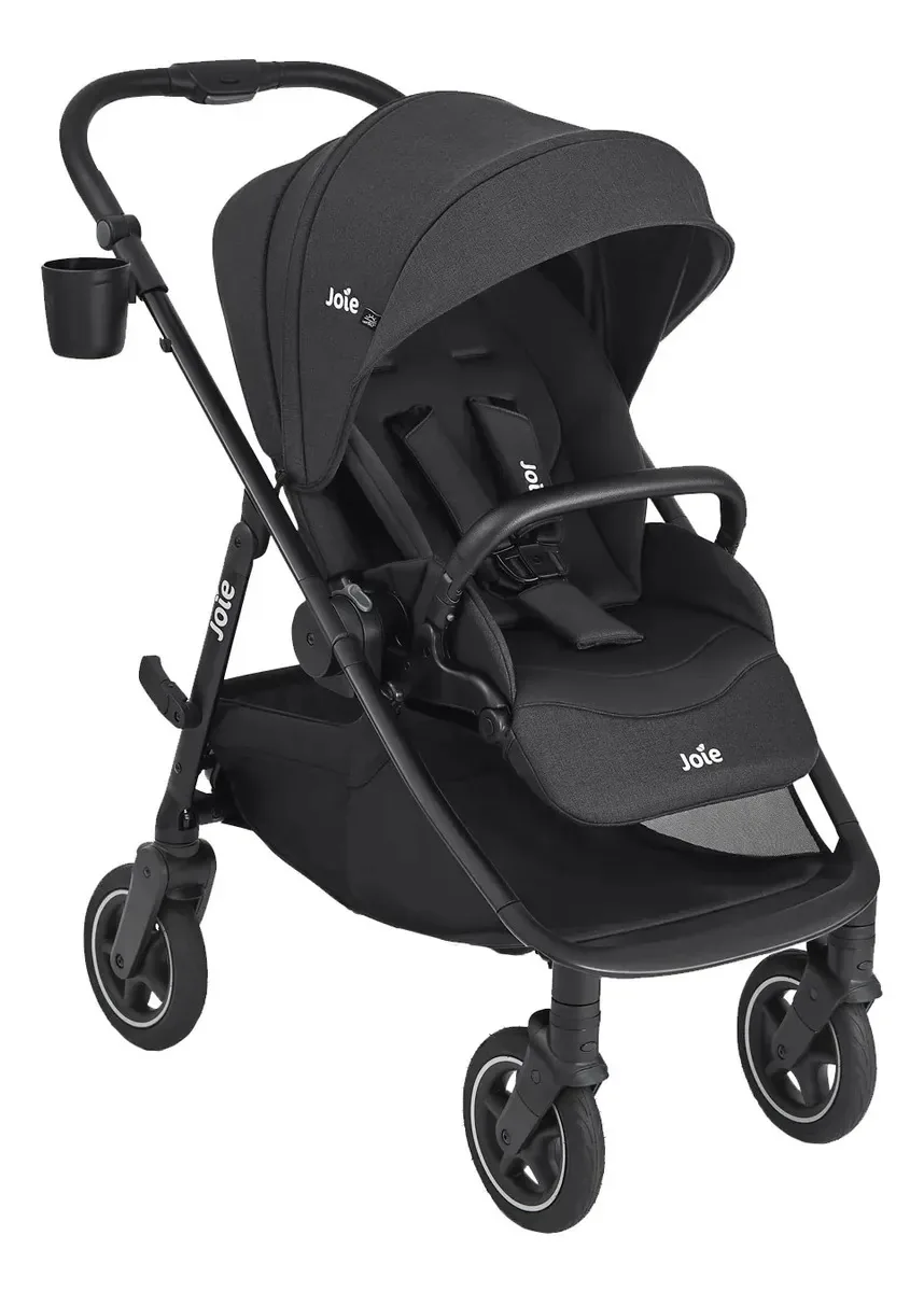 Carro compacto giratório para bebês Versadrift Joie Black 360