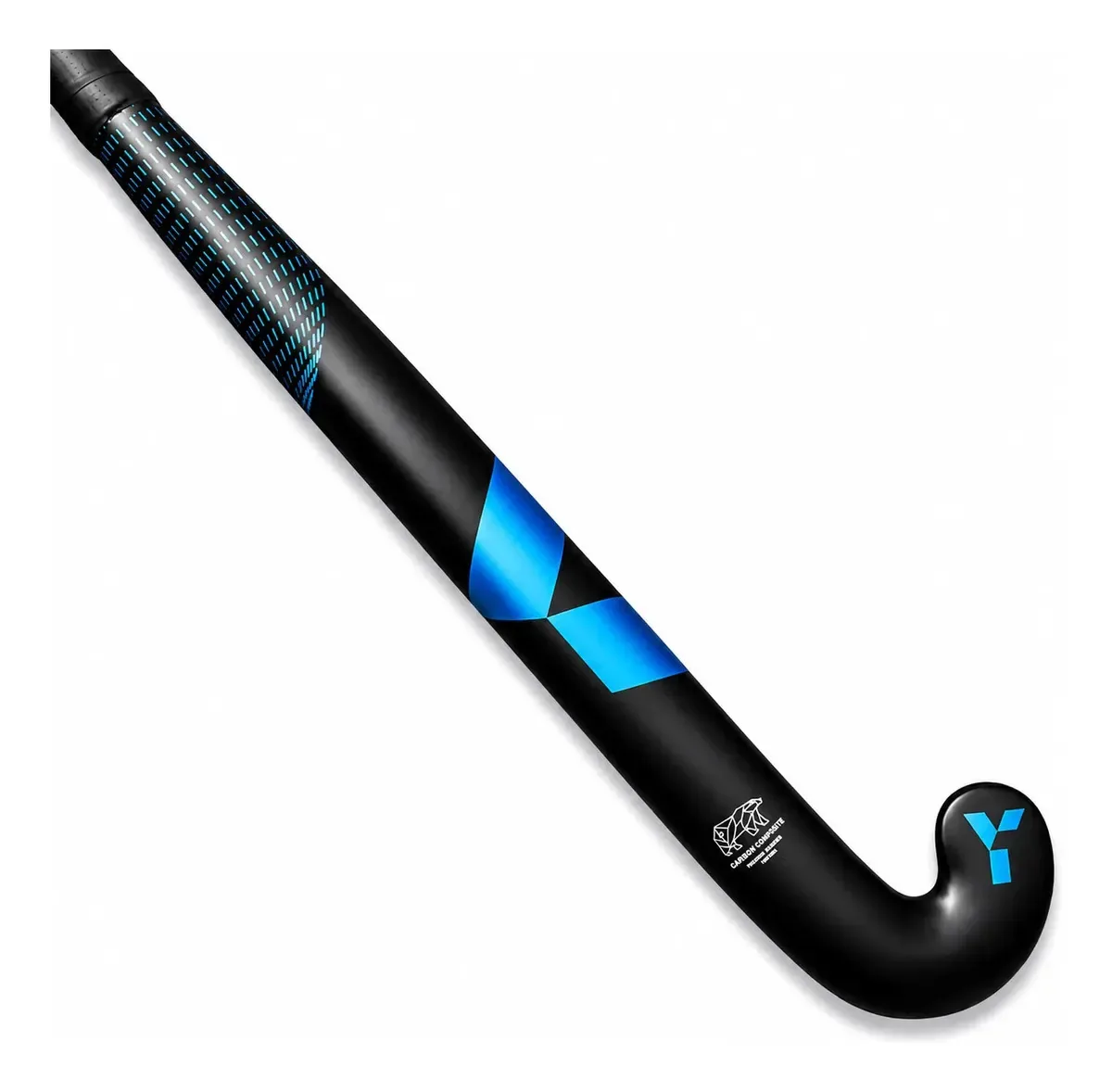 Taco de hóquei Y1 40% Carbon Low 37,5 preto 37,5