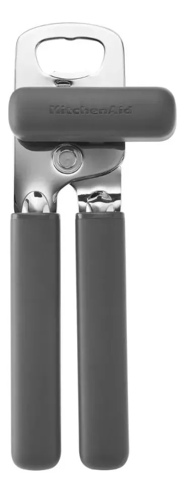 Abridor De Latas E Garrafas Multiuso Inox Cozinha Kitchenaid Cinza
