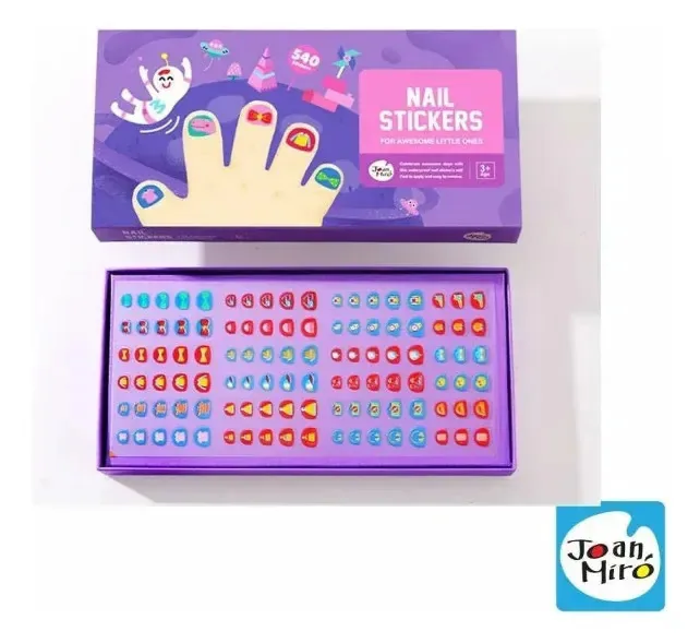 Kit de adesivos para unhas Jarmelo 540 adesivos