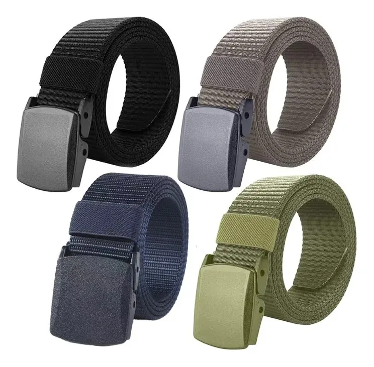 4 cintos táticos ajustáveis Fashion Unitalla Military Belt