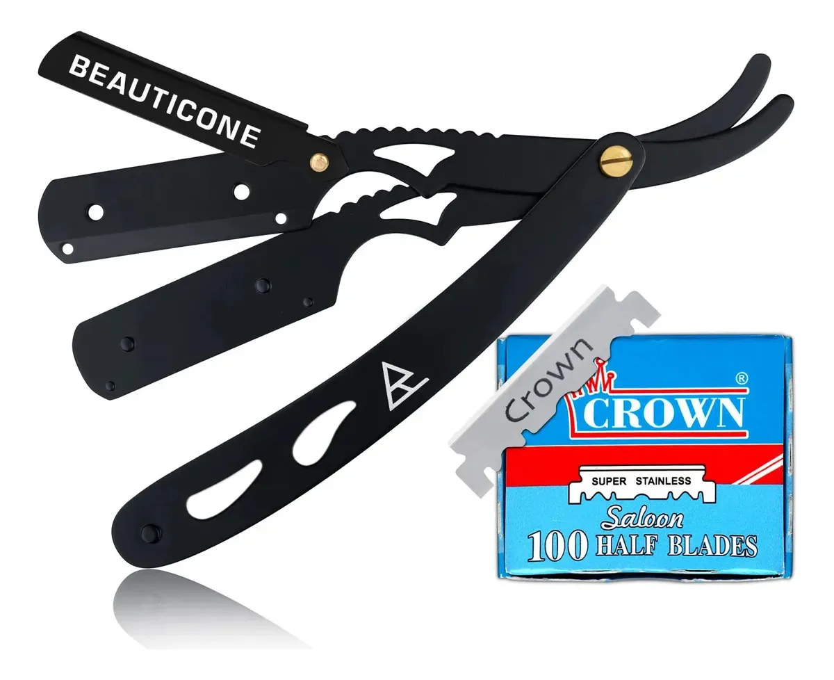 Lâmina reta Beauticone para homens, Maquini