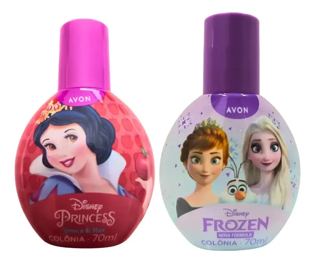 2 Perfumes Princesinha Infantil Avon Para Meninas 70ml