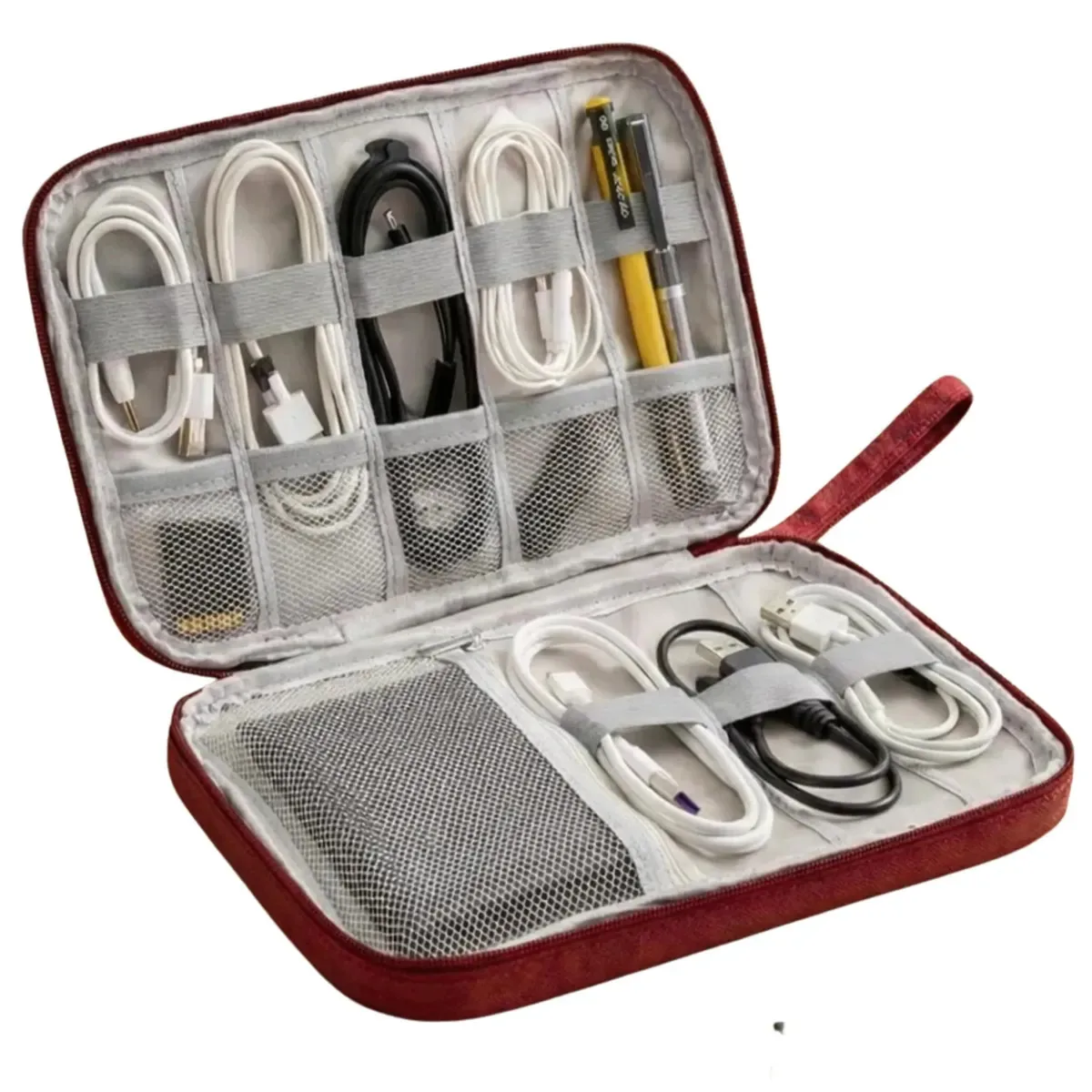 Mala de viagem dobrável leve reforçada para aeronaves | Organizador de viagem de cabine leve e reforçado | Bagagem de cabine de baixo custo | Expansível com suporte de mão | Mala de viagem com...