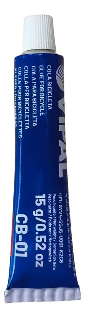 Cola Cimento Vulcanizante A Frio Bicicleta Cb-01 Bisnaga 15