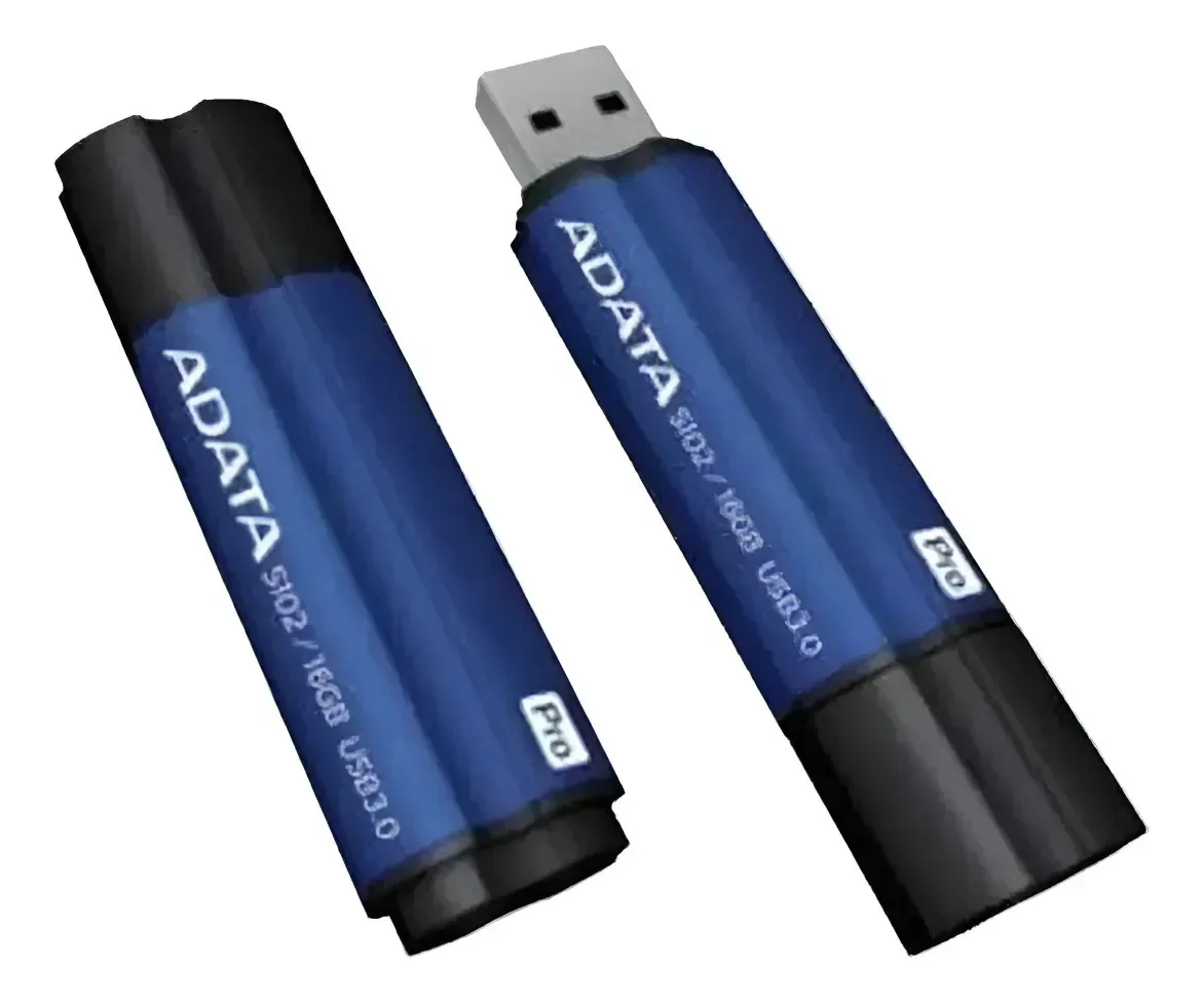 Pen Drive Adata S102 Pro De 64gb Usb 3.0 Tipo-a Azul