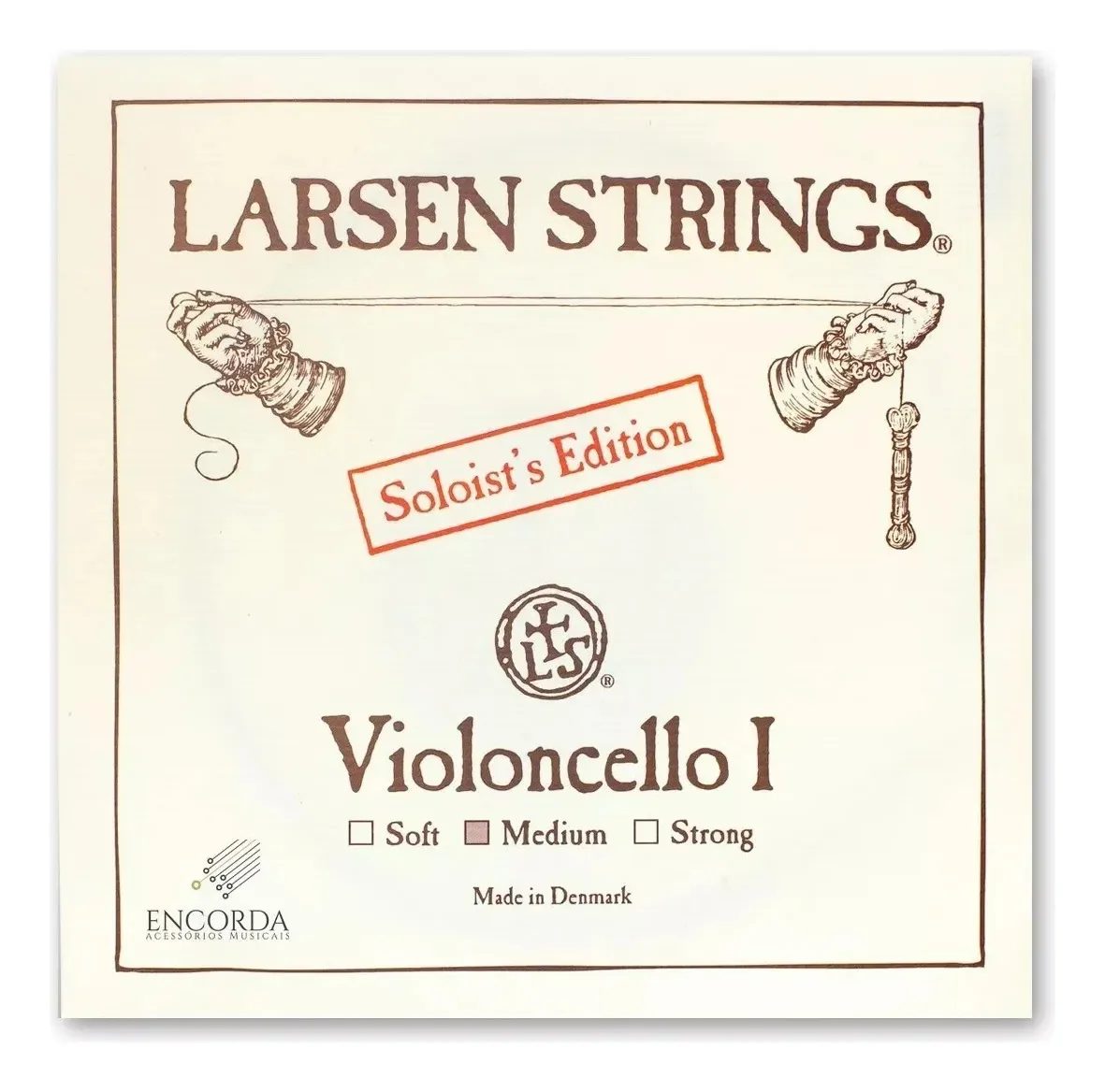 Corda Lá Para Violoncelo Larsen Soloist Medium
