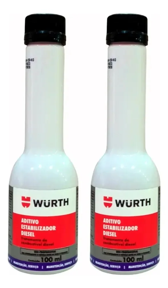 2x Aditivo Estabilizador Diesel Owd 100ml Wurth