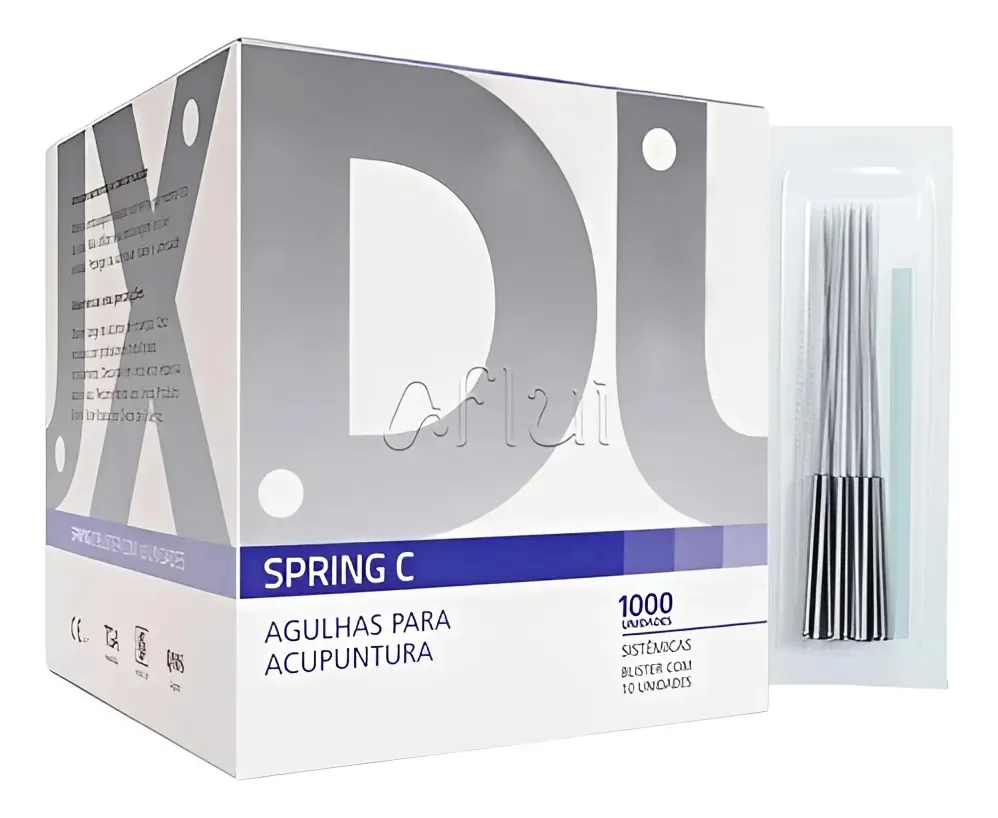 Agulha Acupuntura 0,20x30 Dux Sistêmica Anvisa 1000 Agulhas