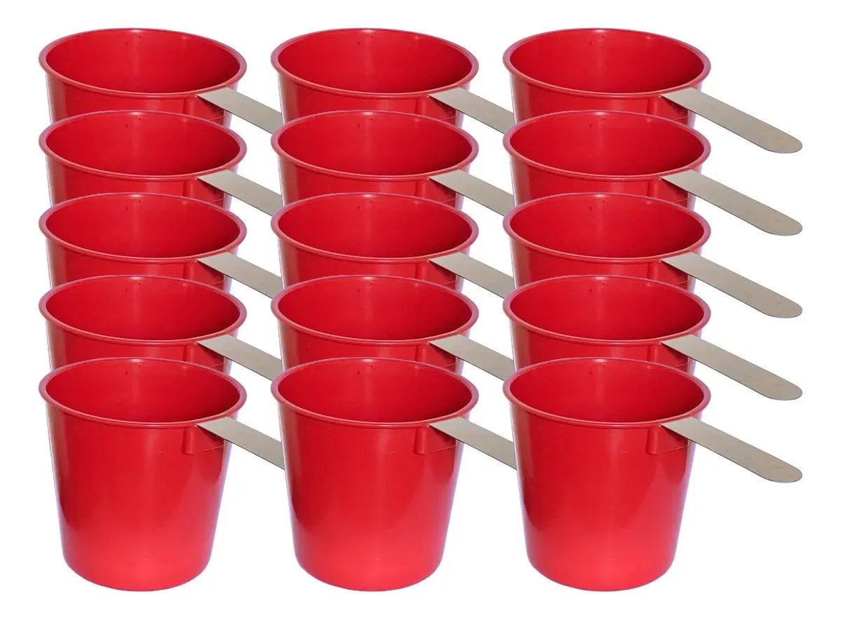 Comedouro Bebedouro Caneca Galo Aves Galinha Frango 15un