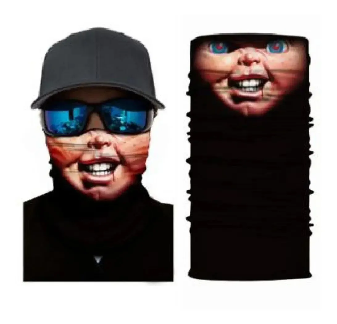 Bandana Máscara Balaclava Moto Kart Ciclismo Face Shield