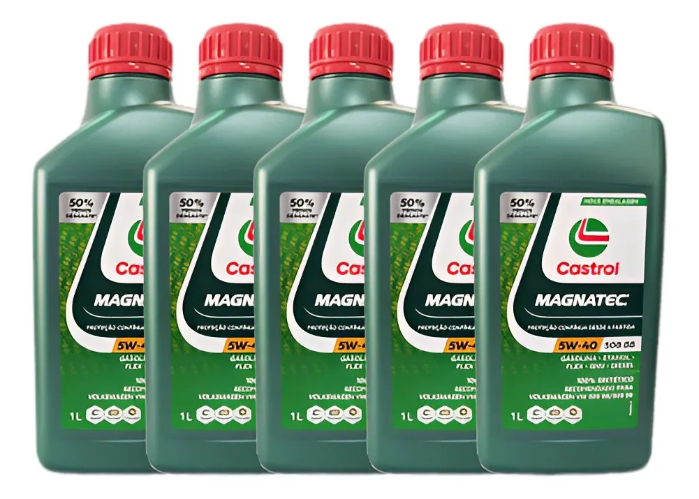 5 Óleos Motor Castrol Magnatec 5w40 508 88