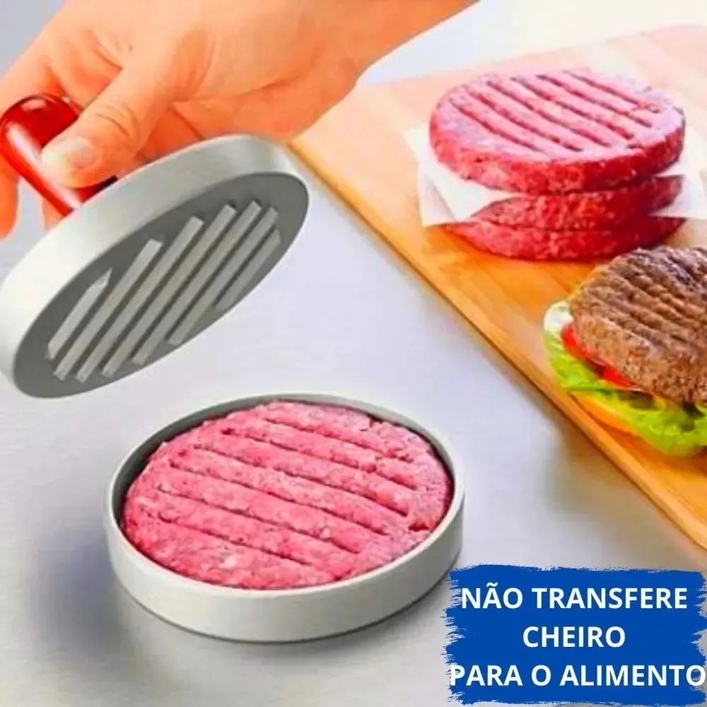 Hamburguer Caseiro Artesanal Forma Modelador