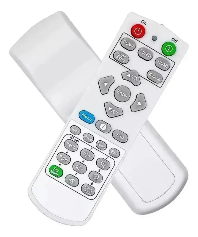 Controle remoto do projetor Viewsonic PA503x Pdj branco