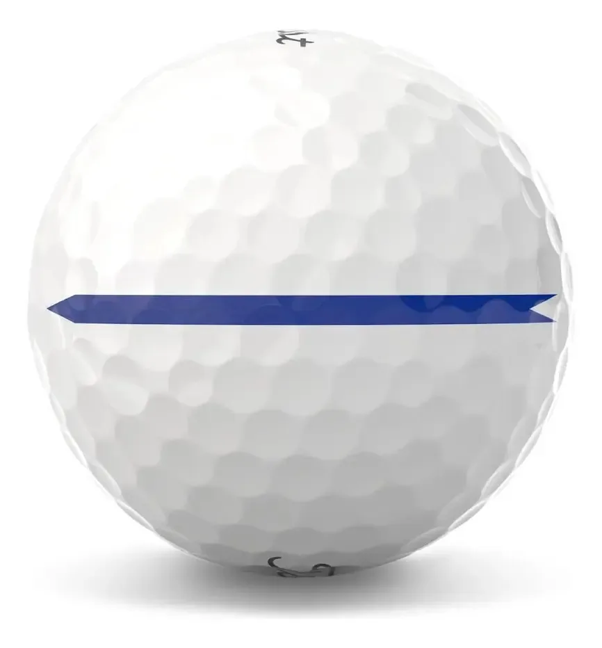 Bolas Titleist Prov1 - Prov1x (caixa x 12) Color Pro v1x Alinhamento azul