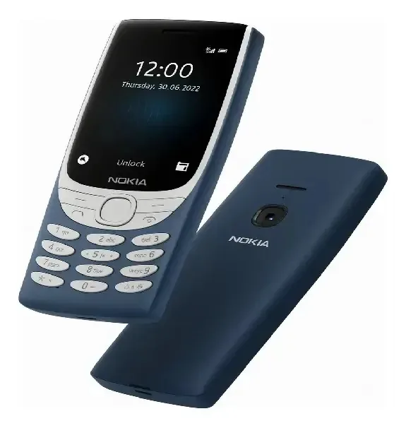Celular Nokia Antigo Para Idoso 8210 Dual Chip Azul