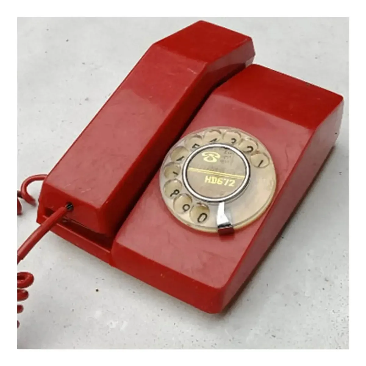 Modelo de telefone decorativo Cmjsgg, decoração de telefone para amigos ou familiares, telefone residencial, telefone fixo retrô em estilo antigo