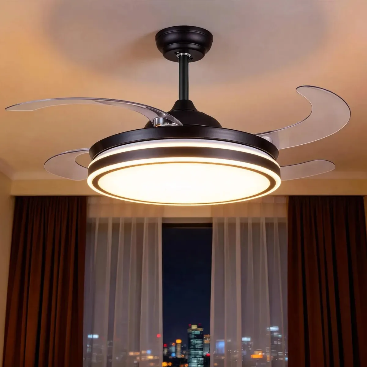 Ventiladores de teto modernos