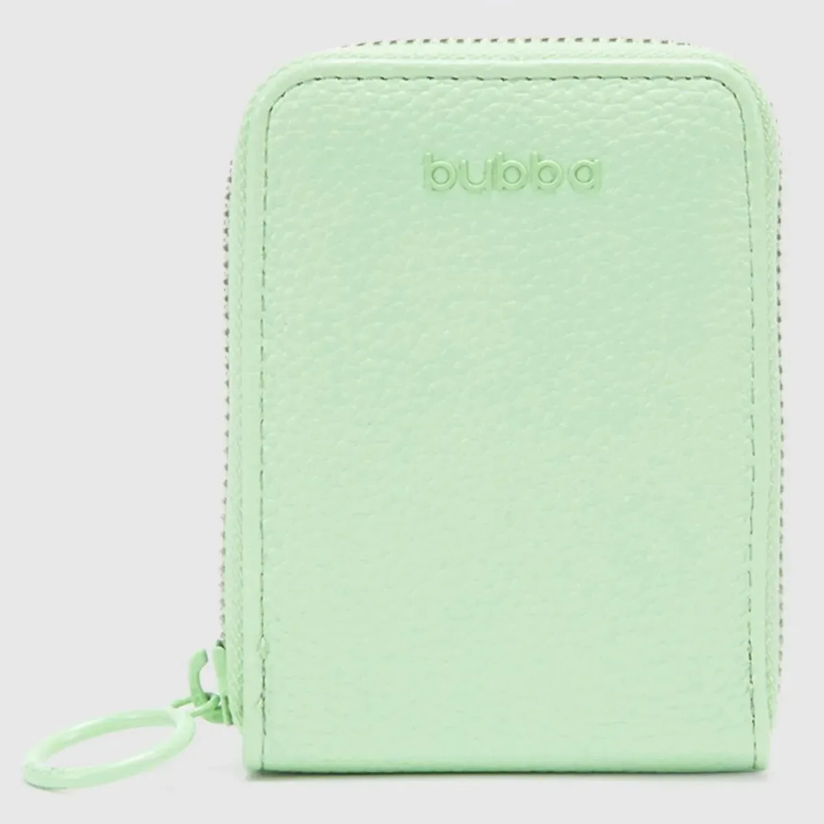 Porta-cartões de acessórios veganos de poliuretano de moda feminina - Colors Mint