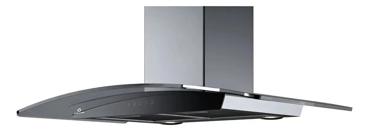 Capuz de escape preto Indurama CEI-90nevc