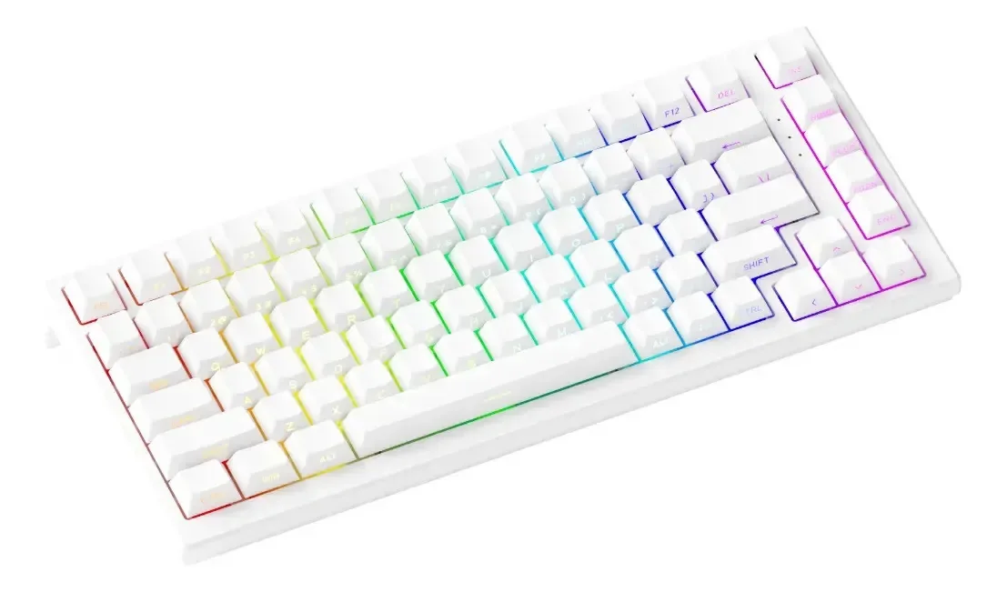 Teclado Mecânico Akko Bun Wonderland Moa Marrom Inglês Us