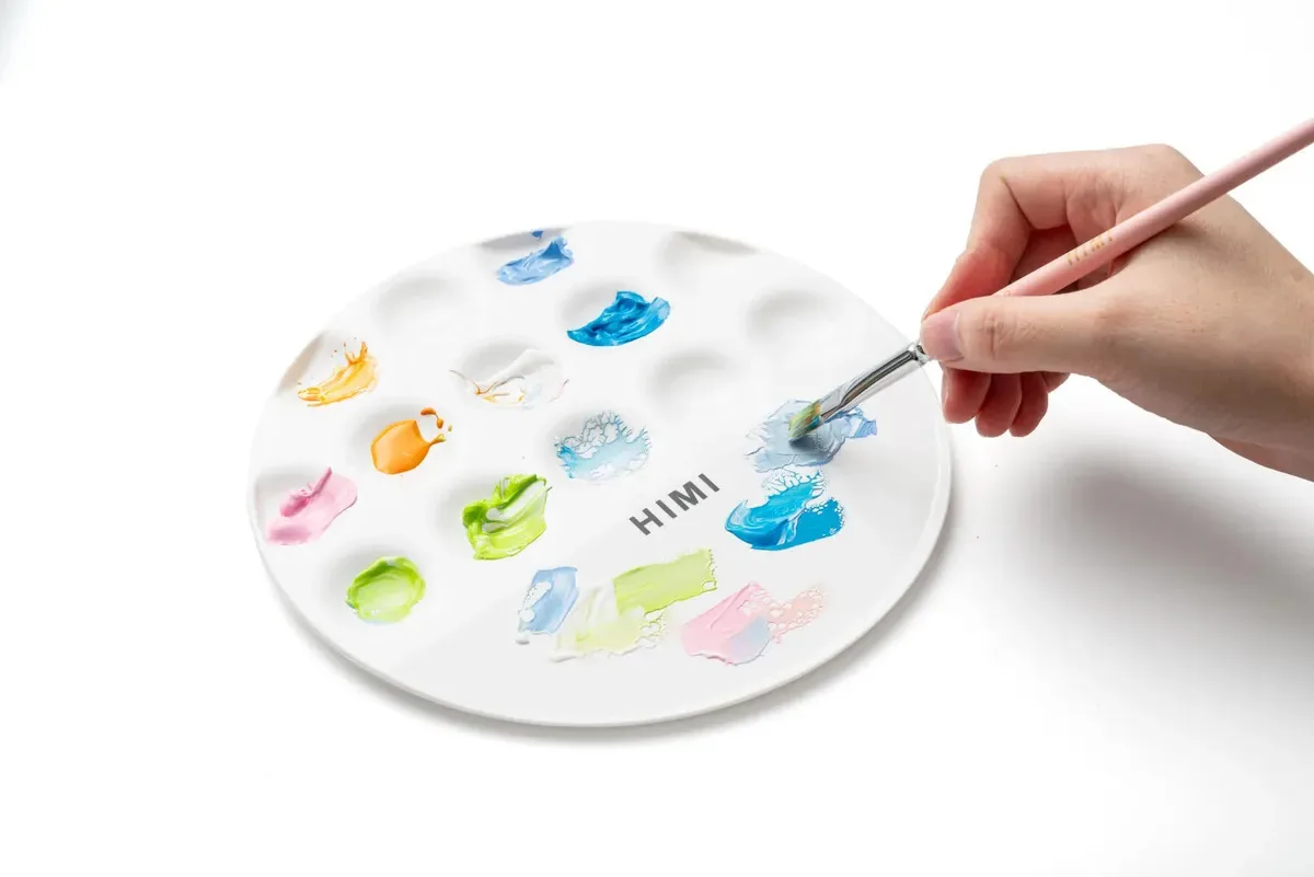 Aquarela Himi Para Pintura Artística Com Paleta OVNI