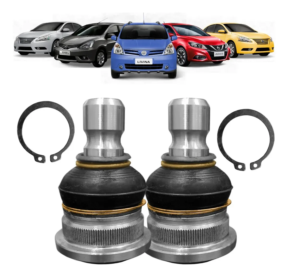 Par Pivos Bandeja Nissan Sentra A Partir De 2007