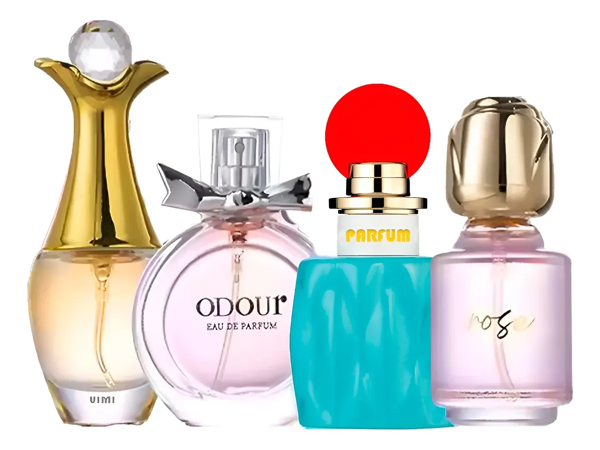 Conjunto de 4 fragrâncias corporais para mulheres Perfume F233