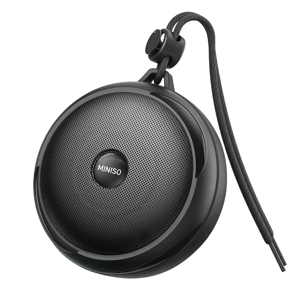 Caixa De Som Miniso M102 Mini Boombox Bluetooth 5.4 Tws Portátil 5.5h Ipx5 Preto