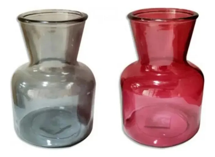 Vaso decorativo TS fe625 vidro 18cm