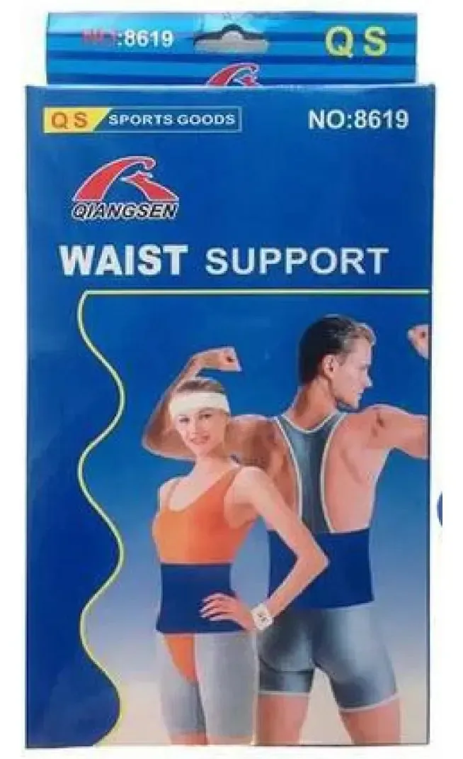 Cinta Abdominal Correção Lombar Alta Neoprene Ref8619