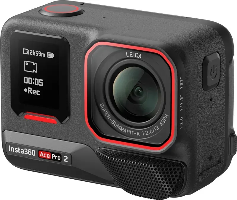 Câmera Insta360 Ace Pro 2 Kit Xplorer Pro Bundle Preto