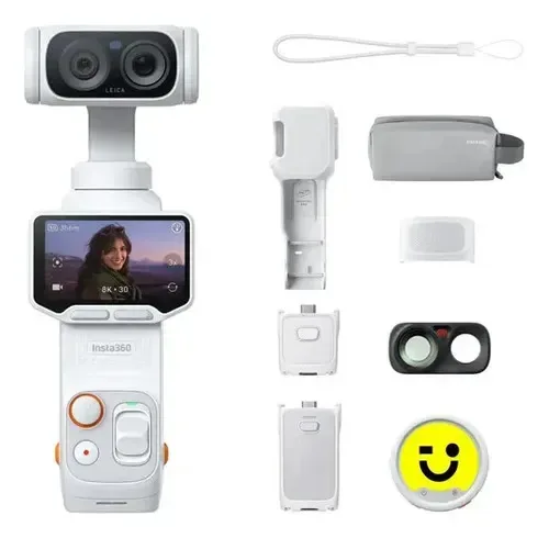 Camera Insta360 Luna Ultra - Creator Kit Branca Branco