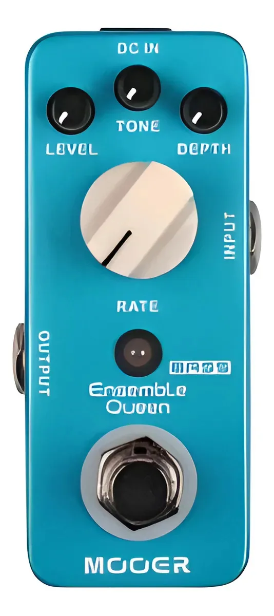 Pedal Para Baixo Mooer Ensemble Queen Chorus - Mch2 Azul