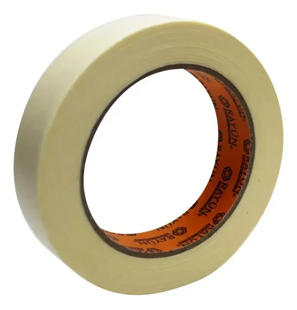 Fita adesiva: X6 unidades, 24 mm x 40 mt, fita adesiva bege lisa