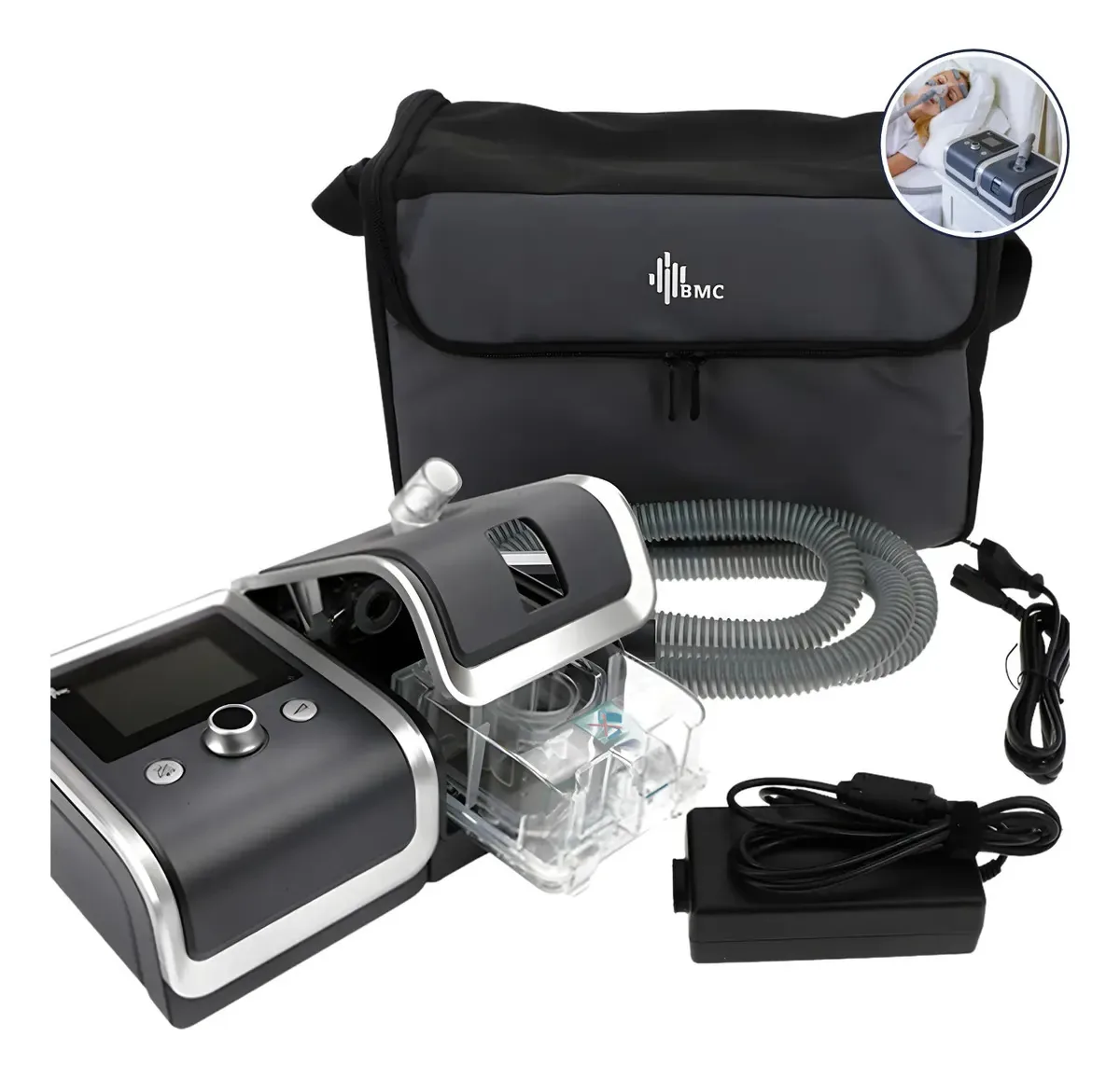 Equipamento umidificador para apneia do sono Cpap Bmc G2 E20
