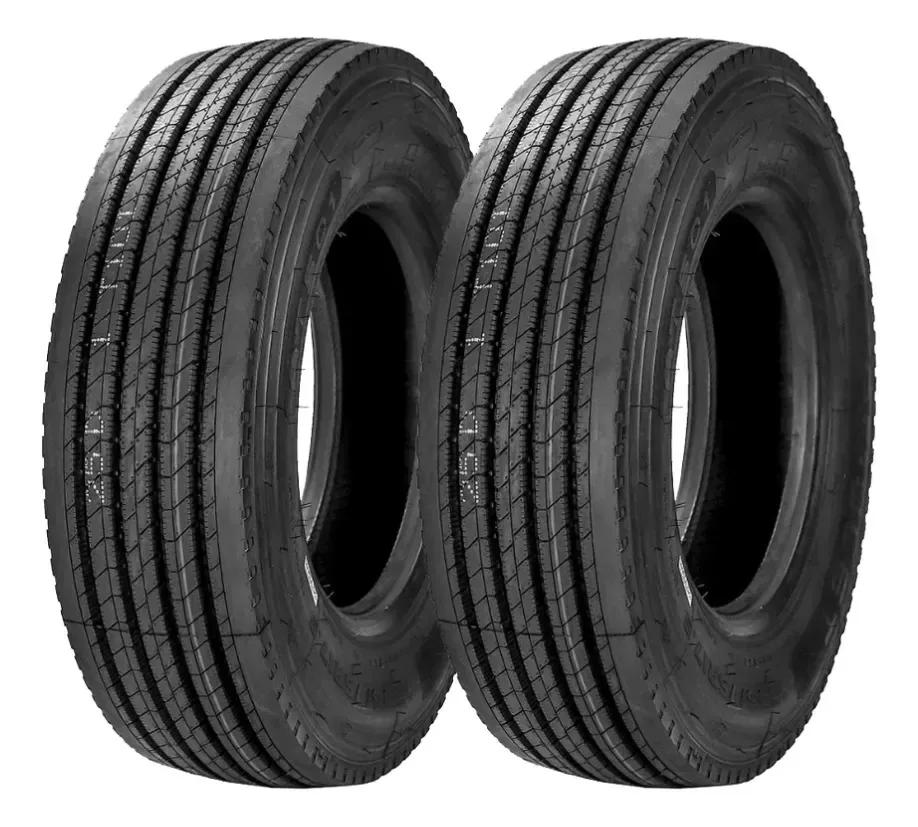 Pacote de 2 pneus Wheel 245/70r19.5-18c 144/142j Amulet J