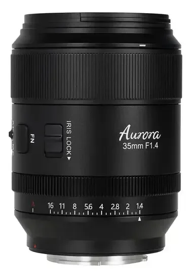 Lente Sirui Aurora 35mm F/1.4 (sony E-mount) Au35-e Sony E Preto