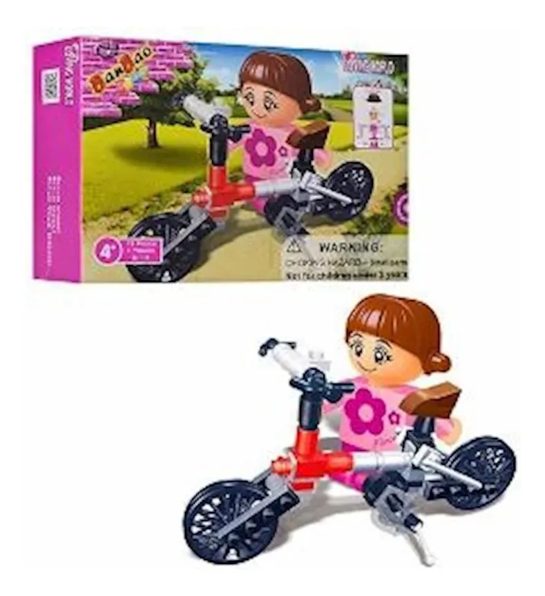 Blocos De Montar Bicicleta 8114 Banbao