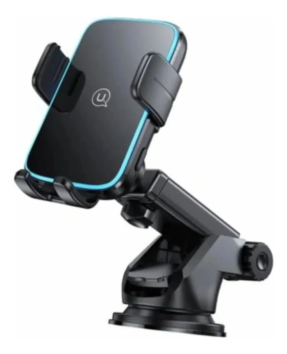 Suportes de celulares y GPS Usams Soporte universal con sopapa Celulares Preto Unidade 1