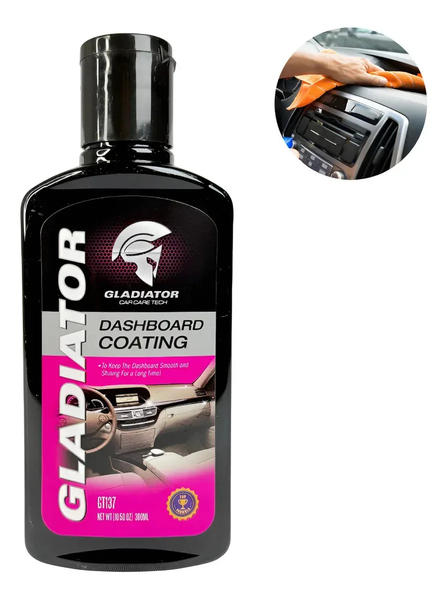 Branqueador de placa restauradora de plástico preto Gladiator Gt137