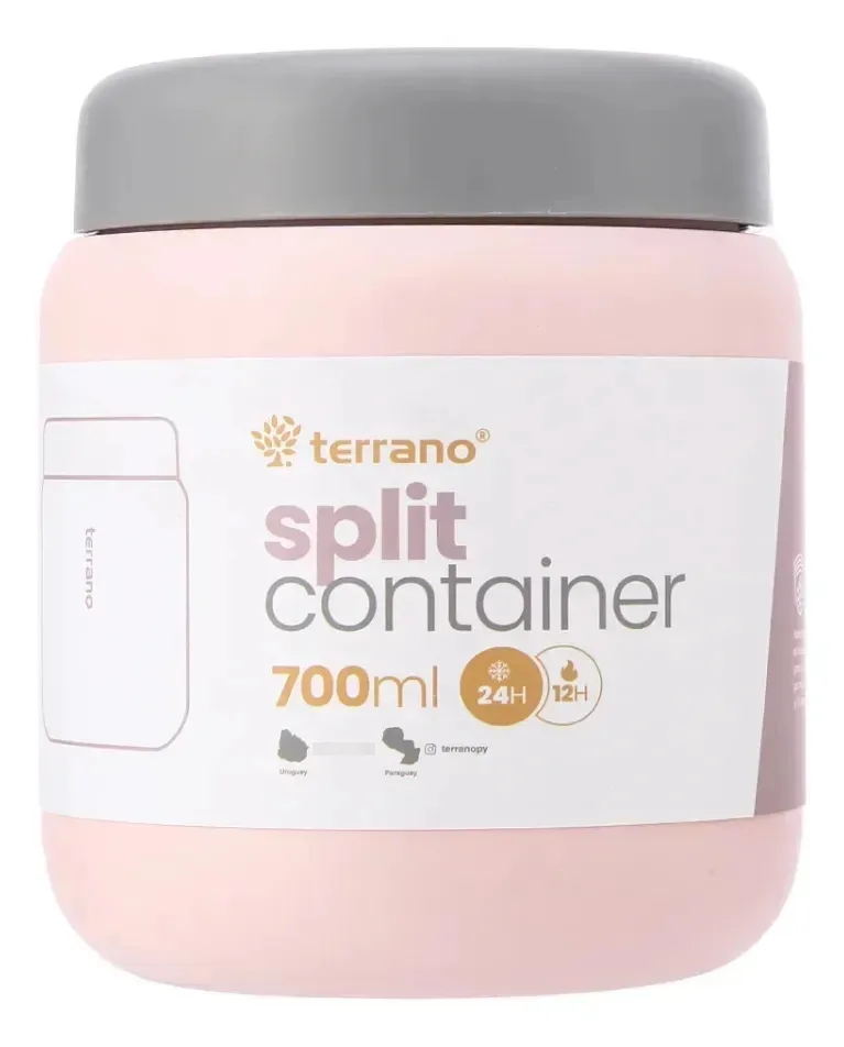 Recipiente para alimentos Tupper 700ml Terrano Split Pink Color